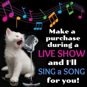 Show Host supportListing and song requests that I sing for u!